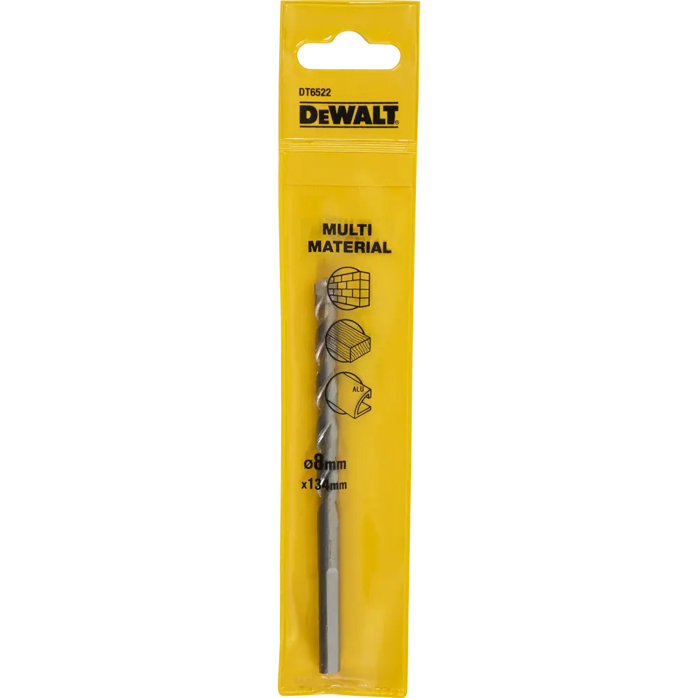 Сверло спиральное универсальное DeWalt DT6522 8x134 мм STLM-2175005 - Вид №3