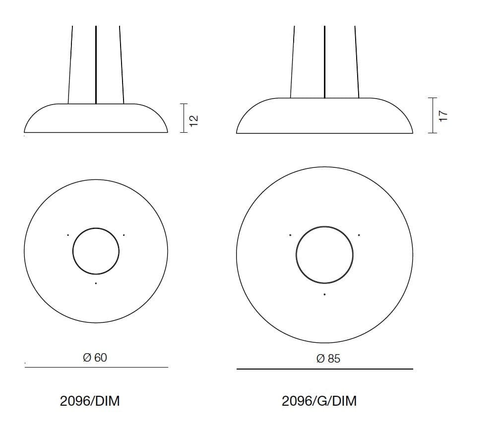 Подвесной светильник из алюминия и метакрилата Martinelli Luce Maggiolone ARCH-00127365 - Вид №11