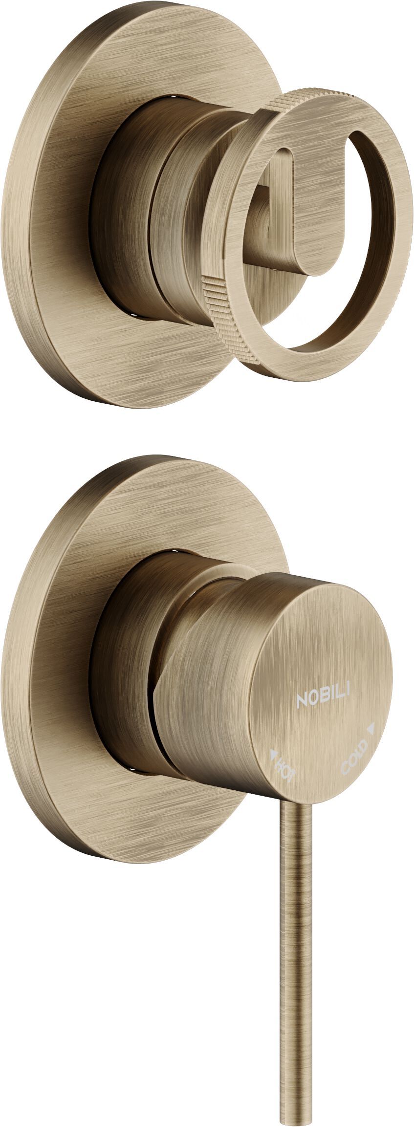 Однорычажный смеситель для душа с 2 отверстиями Nobili Sole ARCH-00077450 - Вид №8