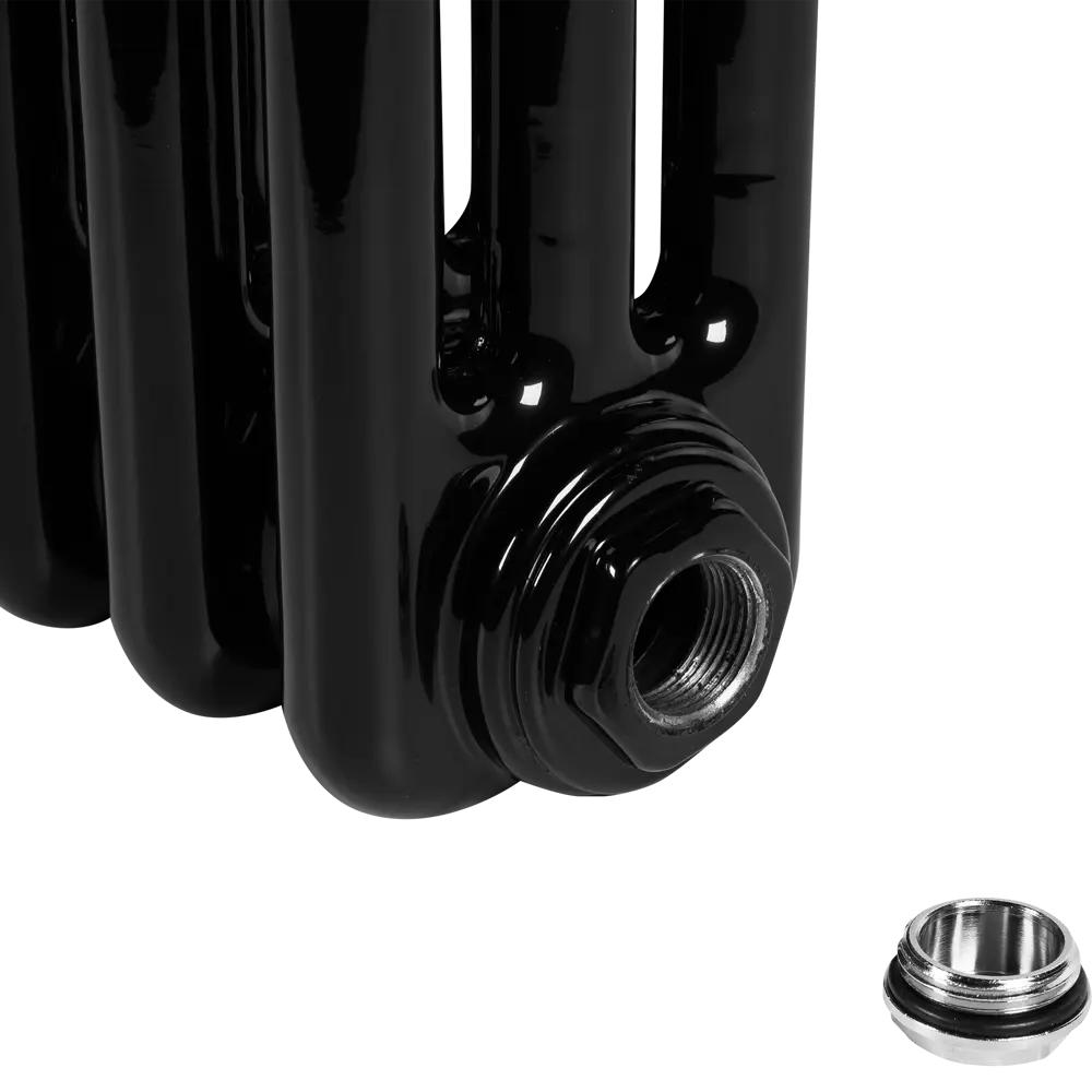 Радиатор трубчатый Irsap Tesi RT305652010A430 500/100 20 секций боковое подключение сталь черный STLM-2202027 - Вид №3