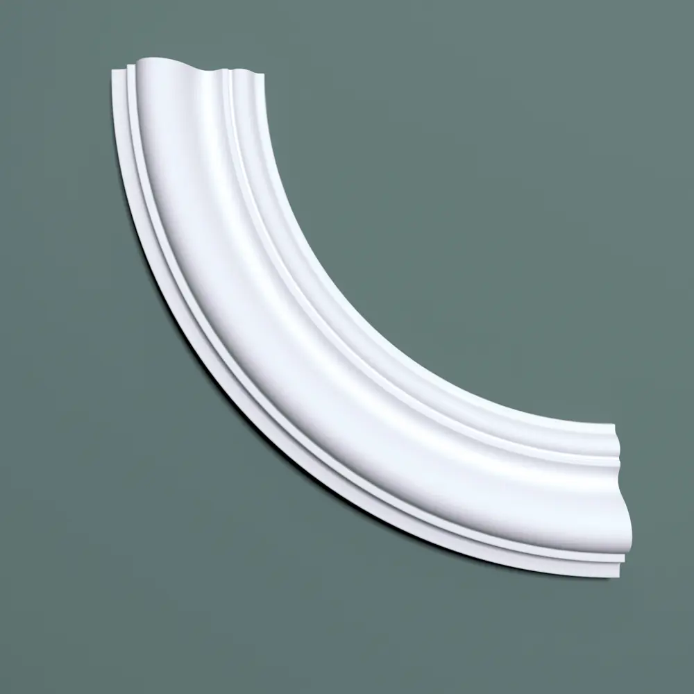 Декоративный угол для молдинга BELLO DECO М10У3 белый 150×150 мм 89381601 STLM-1563174