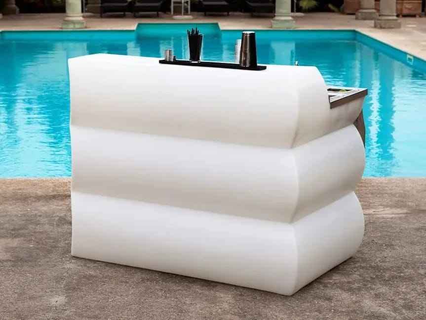 Барная стойка с подсветкой из полиэтилена Kloris CLIPPER ARCH-00112049