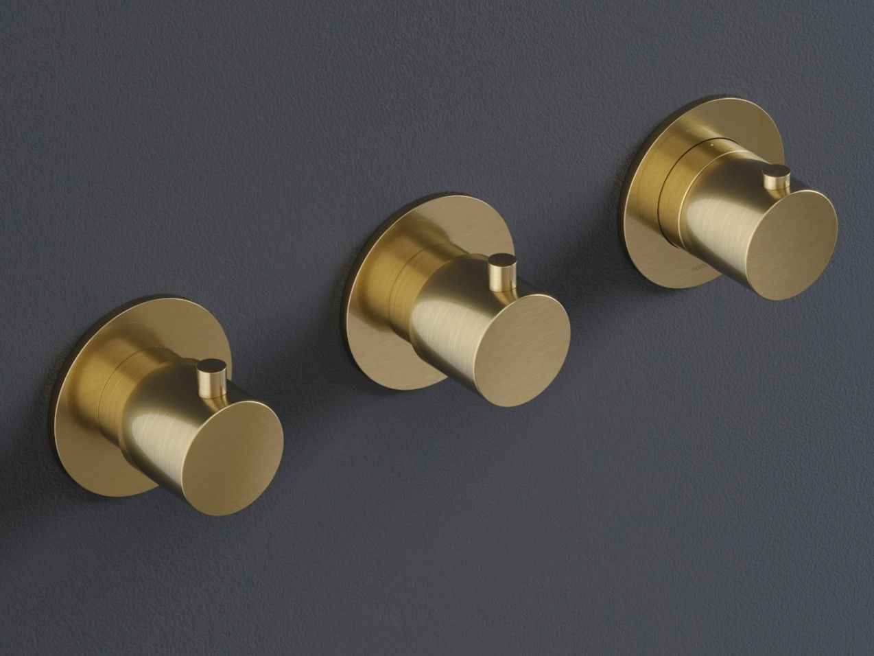 Латунный встраиваемый термостатический смеситель для душа Hotbath Cobber ARCH-00109495