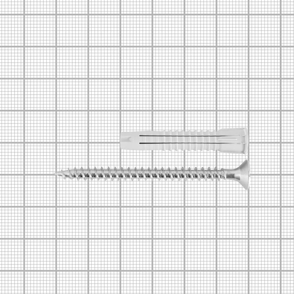 Дюбель-шуруп Standers 8x40 мм нейлон 100 шт. 81933088 STLM-2134836  - Вид №4