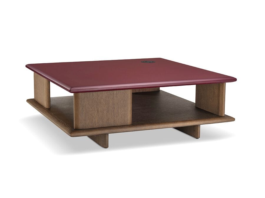 Деревянный квадратный журнальный столик с отсеком для хранения HC28 maison Salver ARCH-00111915