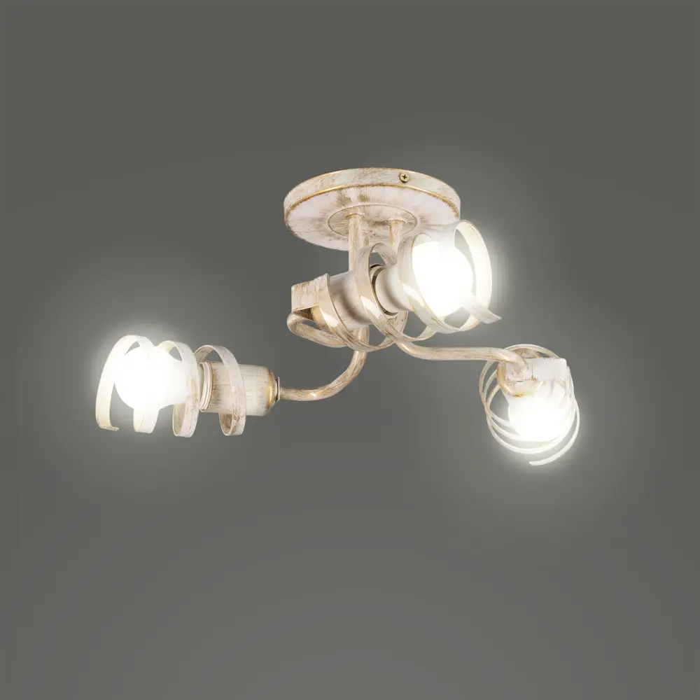 Люстра Фаэтон 3хЕ27х60 Вт цвет золото СВЕТУС STLM-2035155 - Вид №3