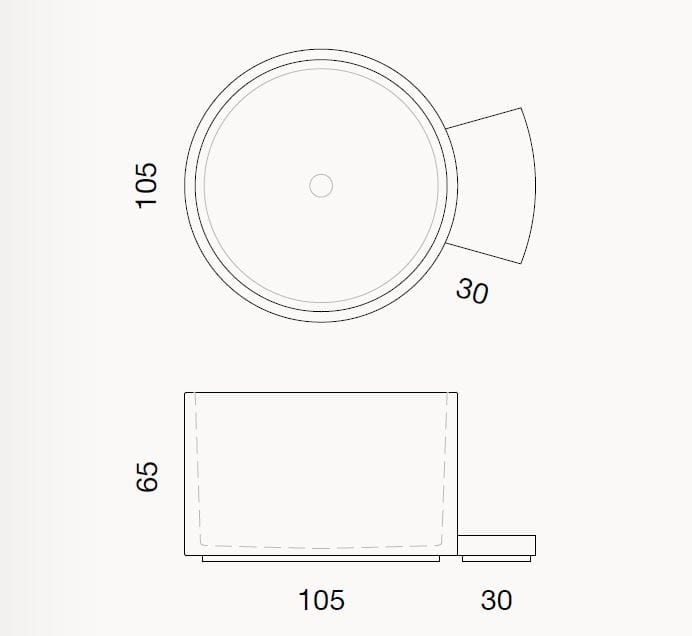 Ванна из натурального камня Kreoo SILVER ARCH-00024244 - Вид №4