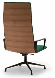 Andreu World Офисный стул с 4-мя спицами Flex executive Bu1895