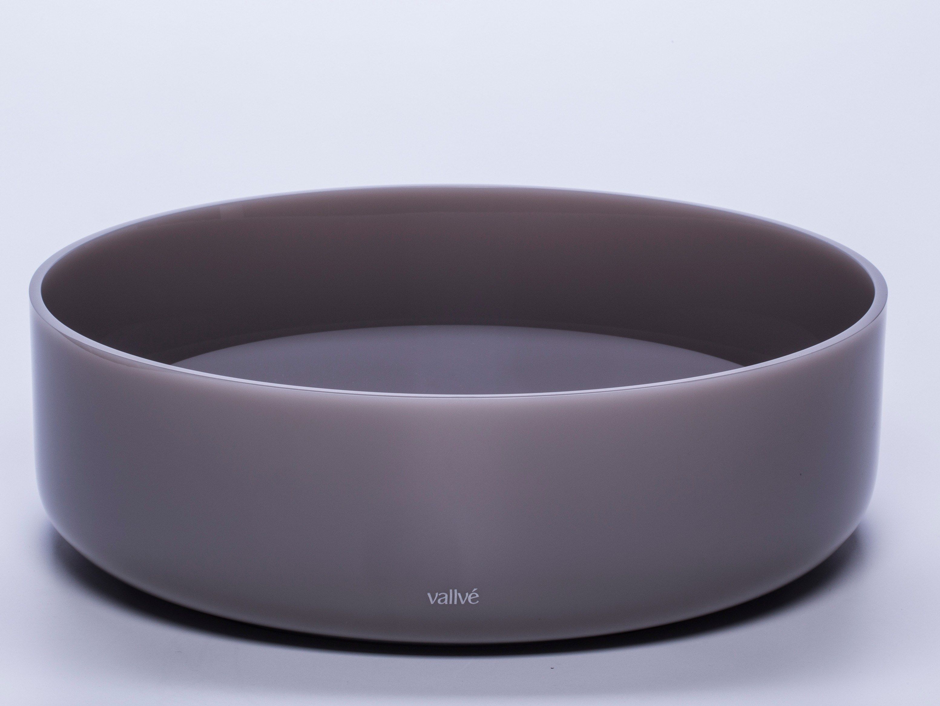 Круглый умывальник из смолы Vallvé SLIM BORDER ARCH-00017828