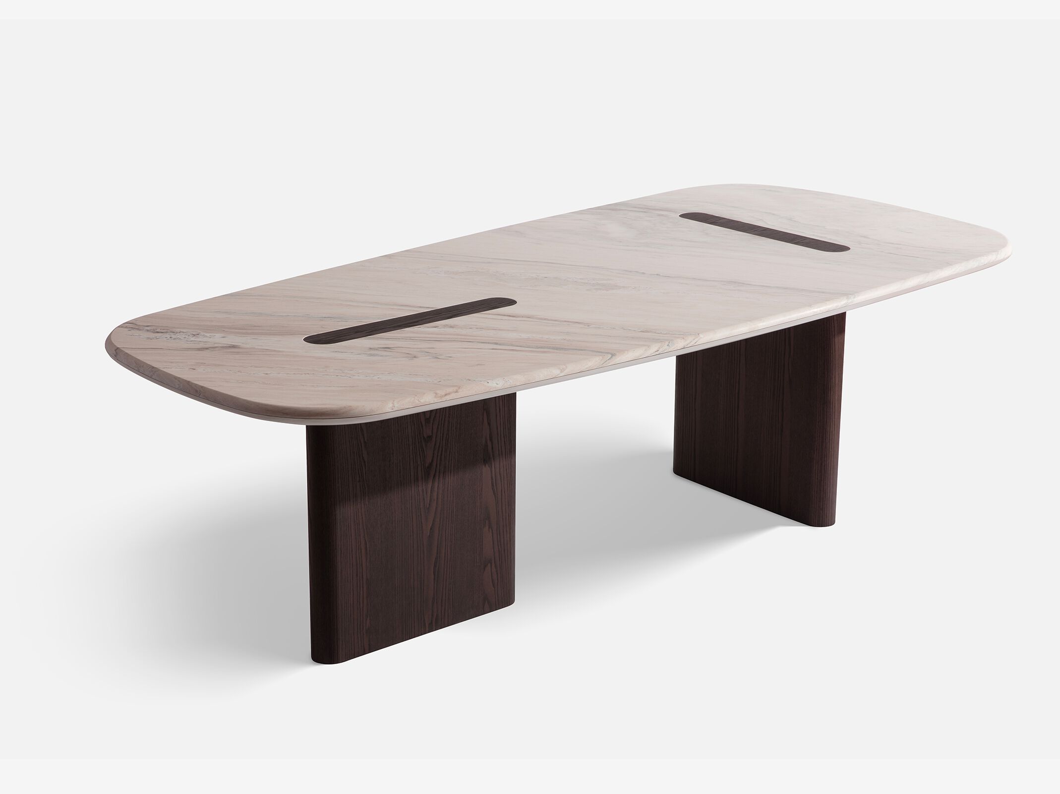 Обеденный стол из ясеня с деревянной или мраморной столешницей Carpanese Home Rising ARCH-00151782