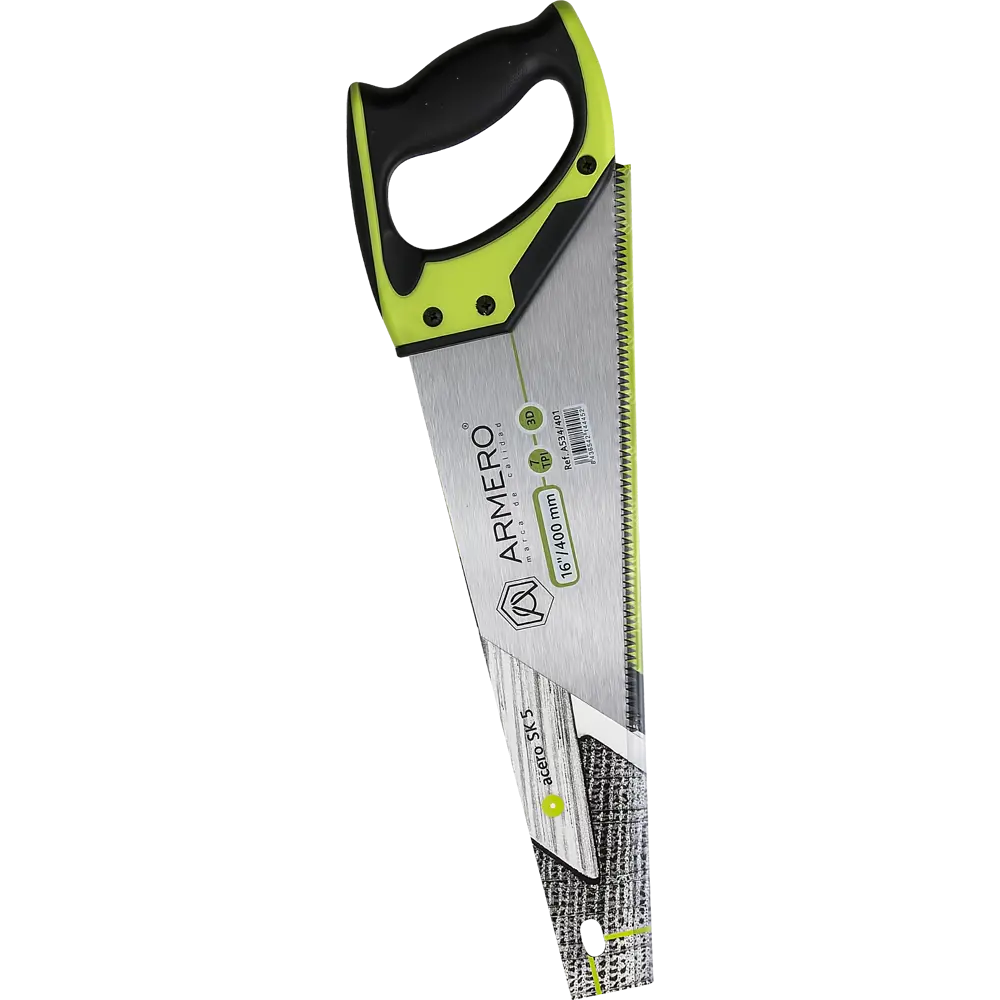 Ножовка по дереву Armero A534/401, крупный зуб, 400 мм STLM-2042475 - Вид №4