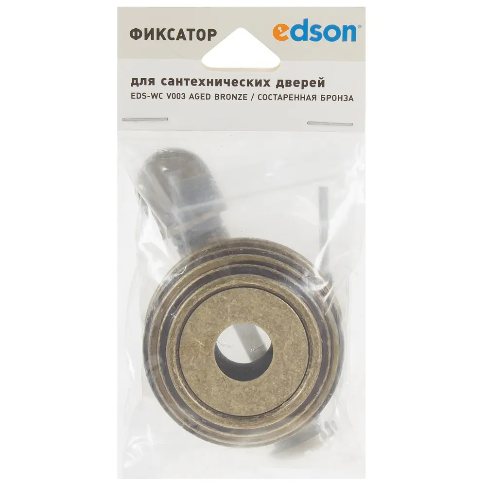 Завёртка сантехническая EDS-WC V003 AGED BRONZE, цвет античная бронза EDSON STLM-2116756 - Вид №3