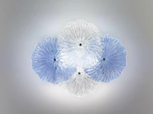 Zafferano Bespoke Стеклянный потолочный светильник Mariposa