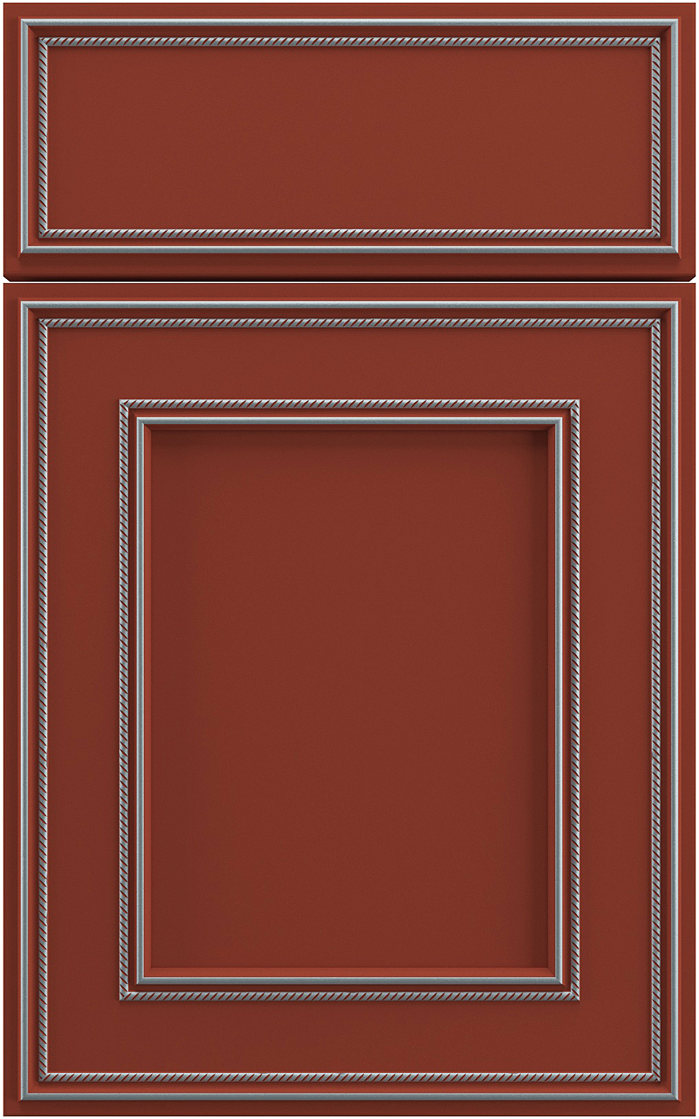 Фасады для кухни Патина Фрезеровка «Брэдфорд» 502 Берлинский красный SIST3446-7775 SIDAK