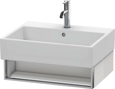 VA602500707 Vero Air Тумбочка подвесная Бетонно-серый матовый декор Duravit - Вид №2