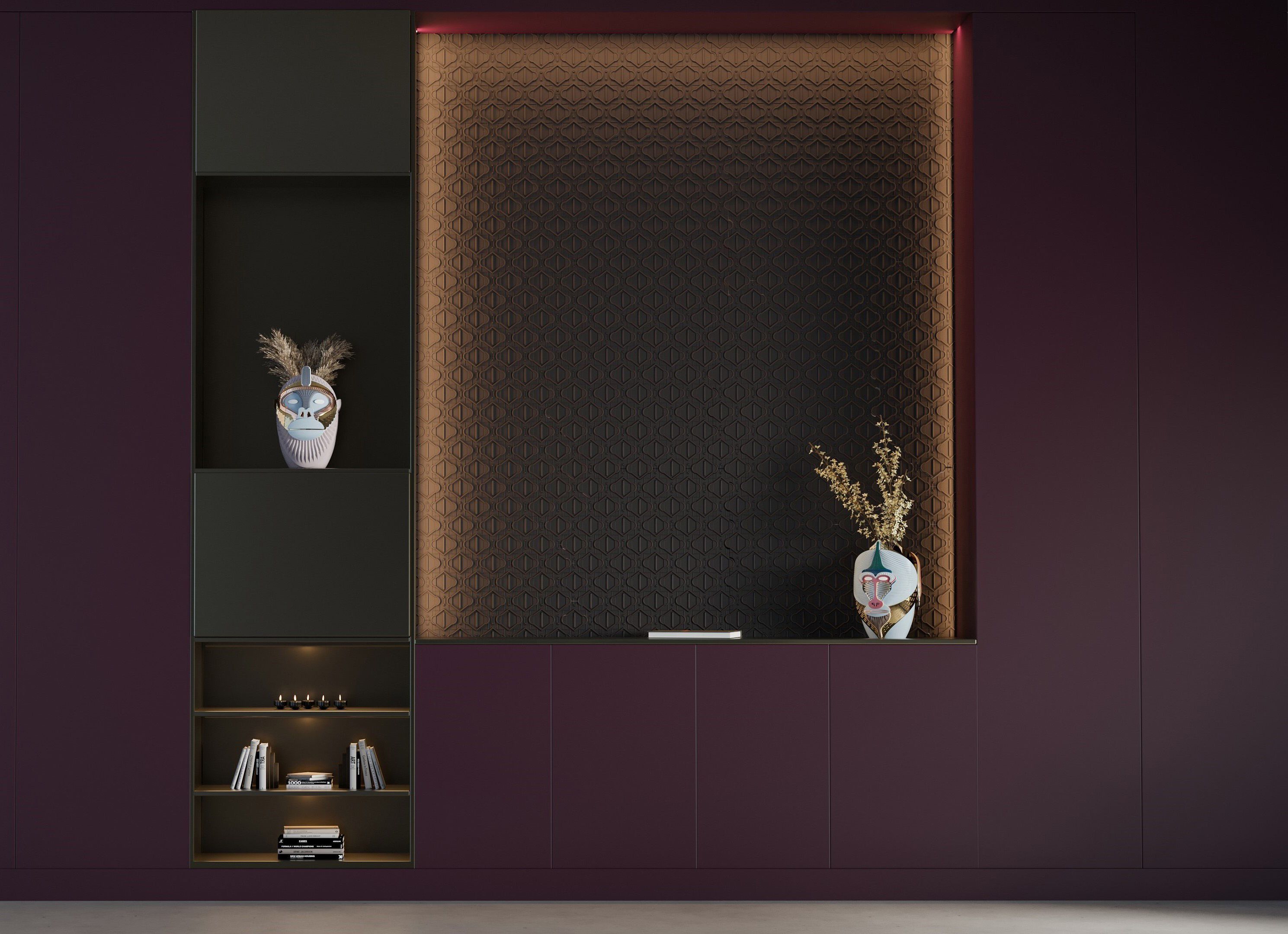 Керамическая трехмерная поверхность плитки Bosa Dornette ARCH-00141980 - Вид №3