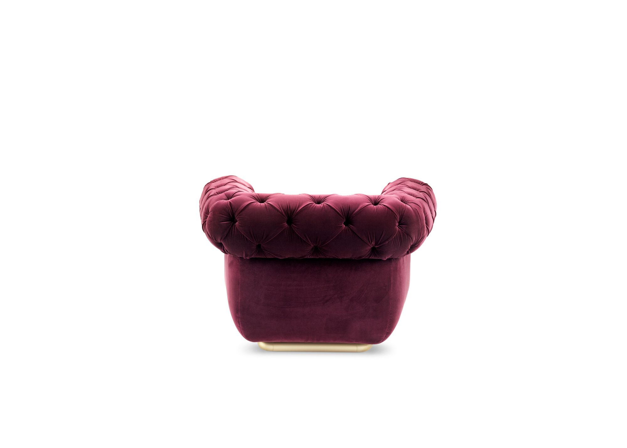 Бархатное кресло с подлокотниками GHIDINI1961 ARCH-00103100 - Вид №4