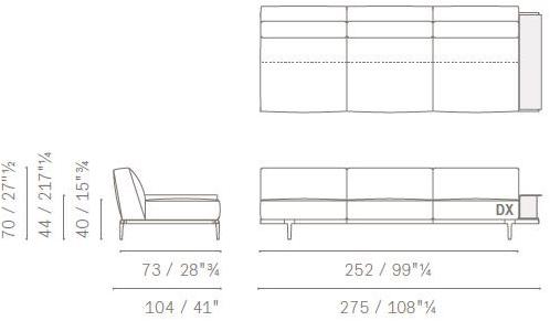 santreyd.com Модульный тканевый диван sun-id-1409897 - Вид №11