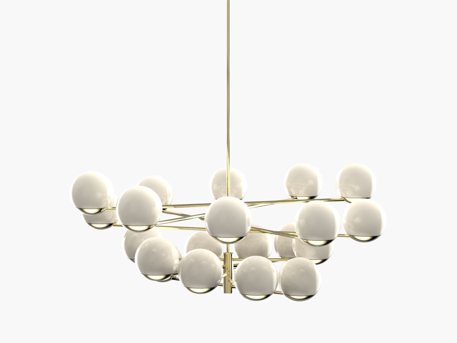 Светодиодный потолочный светильник ручной работы Cameron Design House Мяч и обруч ARCH-00132534