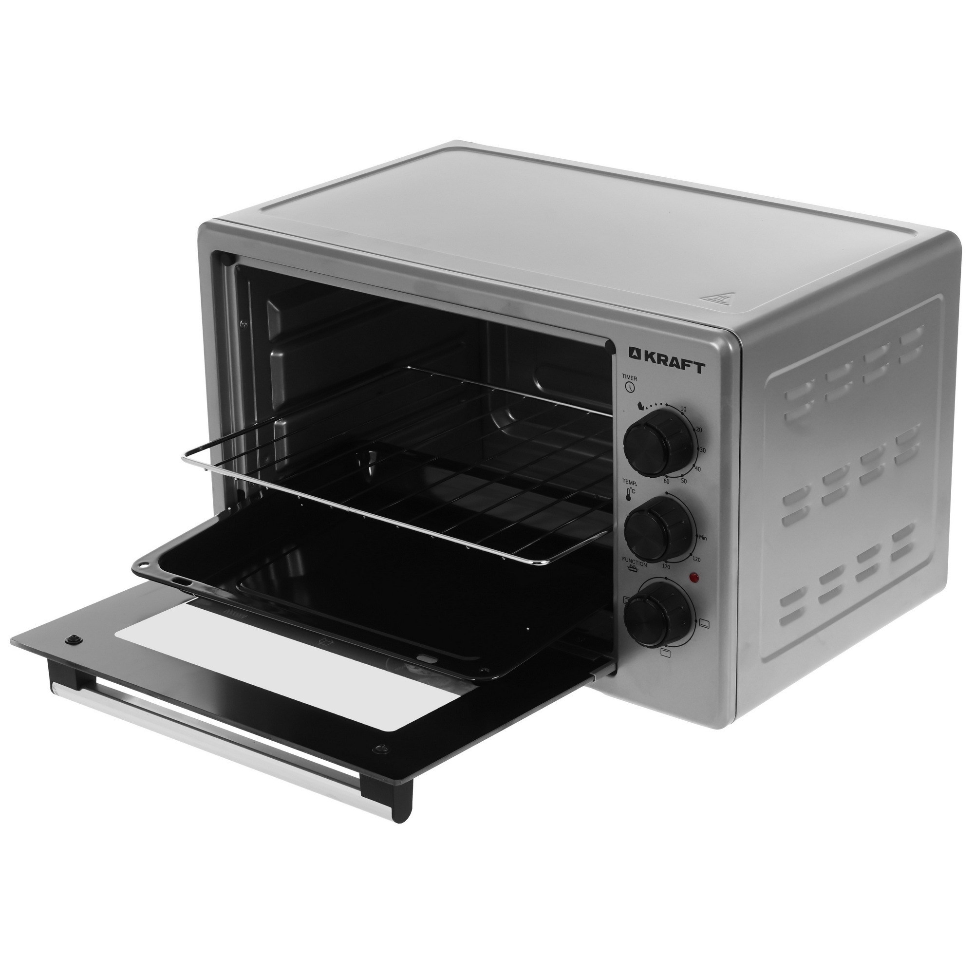 9229282 Мини-печь Kraft KF-MO 270 серый STDN-0083271 - Вид №4