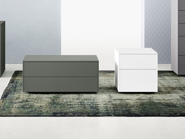 Тумбочка с ящиками Zalf рамка ARCH-00024426