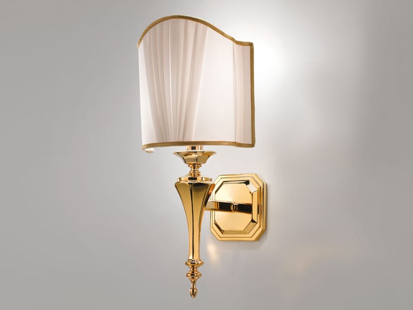 Светодиодная настенная лампа из ткани и металла с фиксированным кронштейном Cremasco Illuminazione световые работы ARCH-00120587