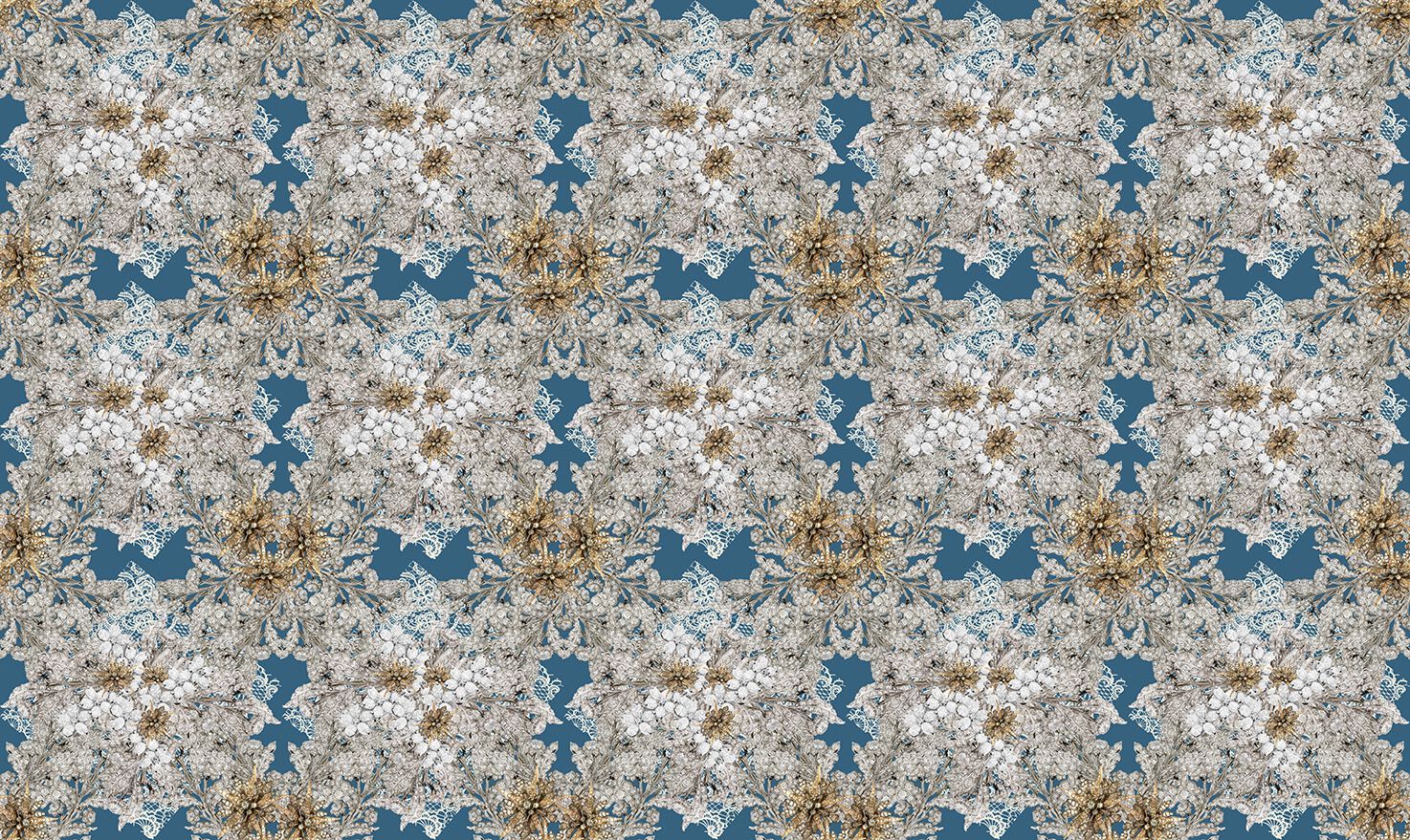 Обои с цветочными мотивами Jannelli&Volpi LACE ARCH-00110511 - Вид №3