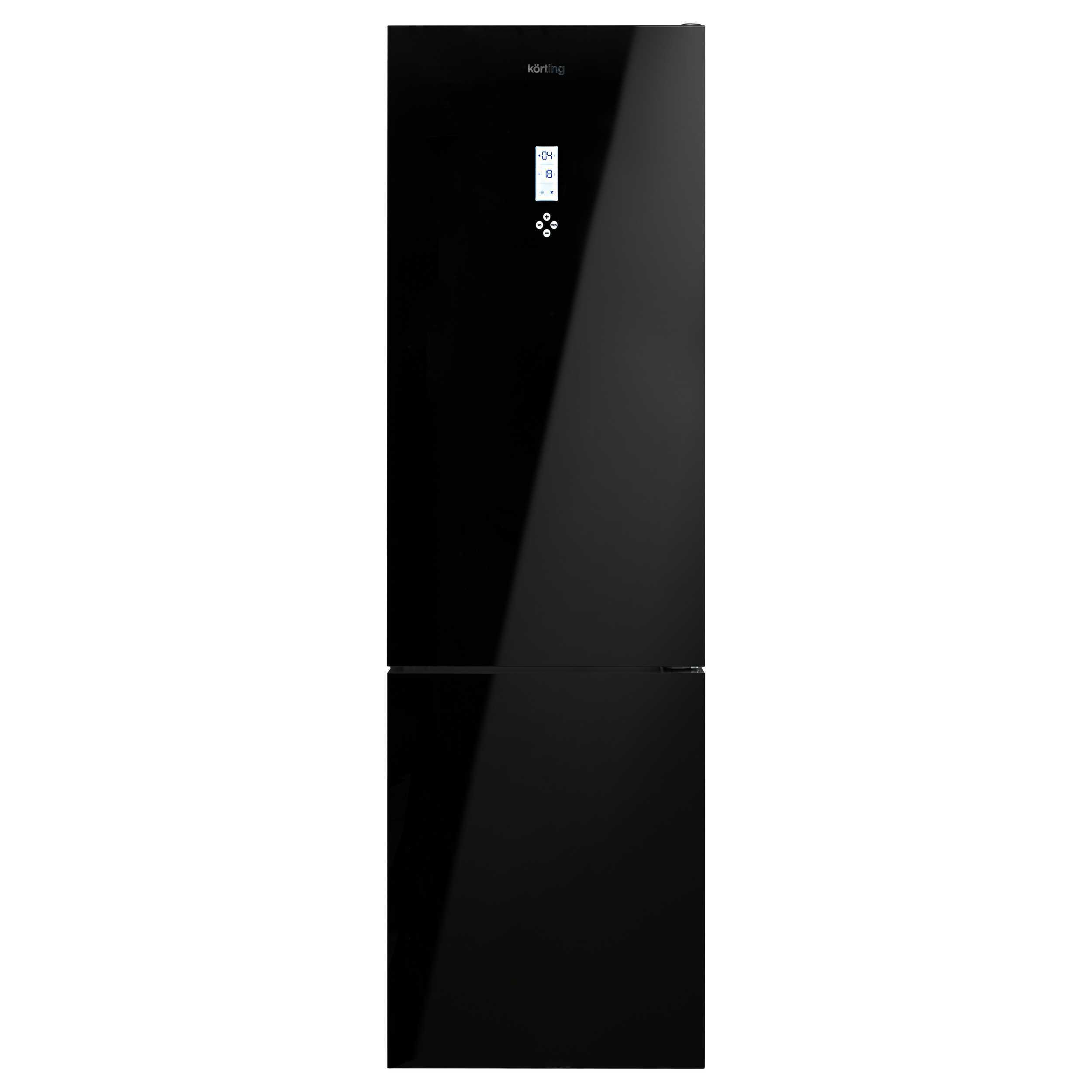 91076501 Отдельностоящий холодильник KNFC 61868 GN 59.5x201 см цвет черный STLM-0471493 KORTING