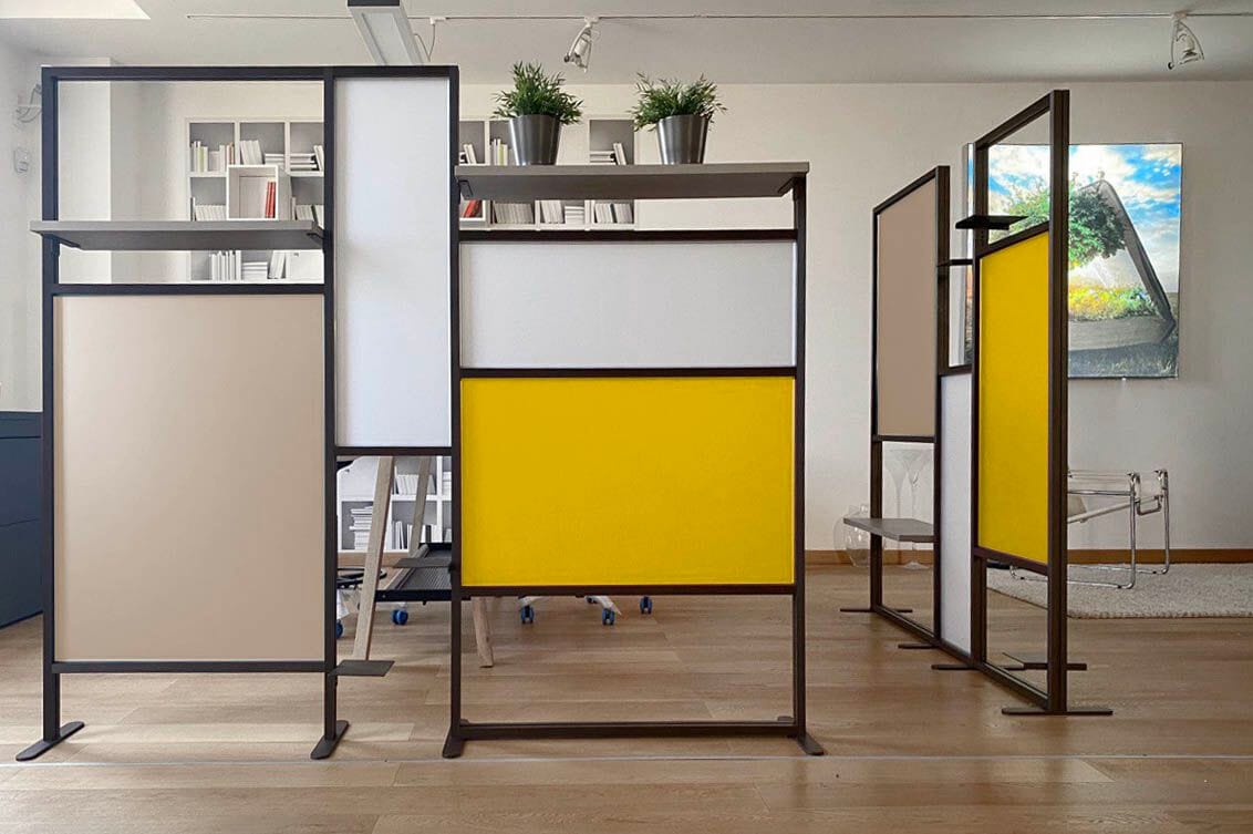 Алюминиевая отдельно стоящая офисная перегородка STUDIO T InUno ARCH-00122975 - Вид №3
