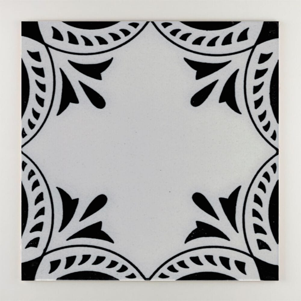 Пол / покрытие ручной работы La Riggiola черный и белый ARCH-00018655 - Вид №2