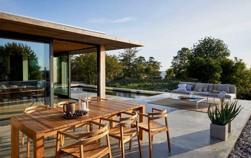 Садовое кресло в Sunbrella® Skargaarden Bönan ARCH-00131826 - Вид №3