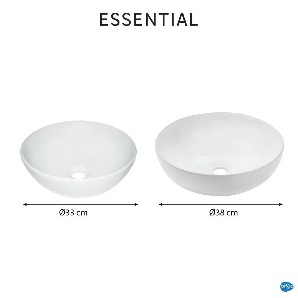 Раковина Sensea Essential накладная 33 см STLM-2026330 - Вид №1