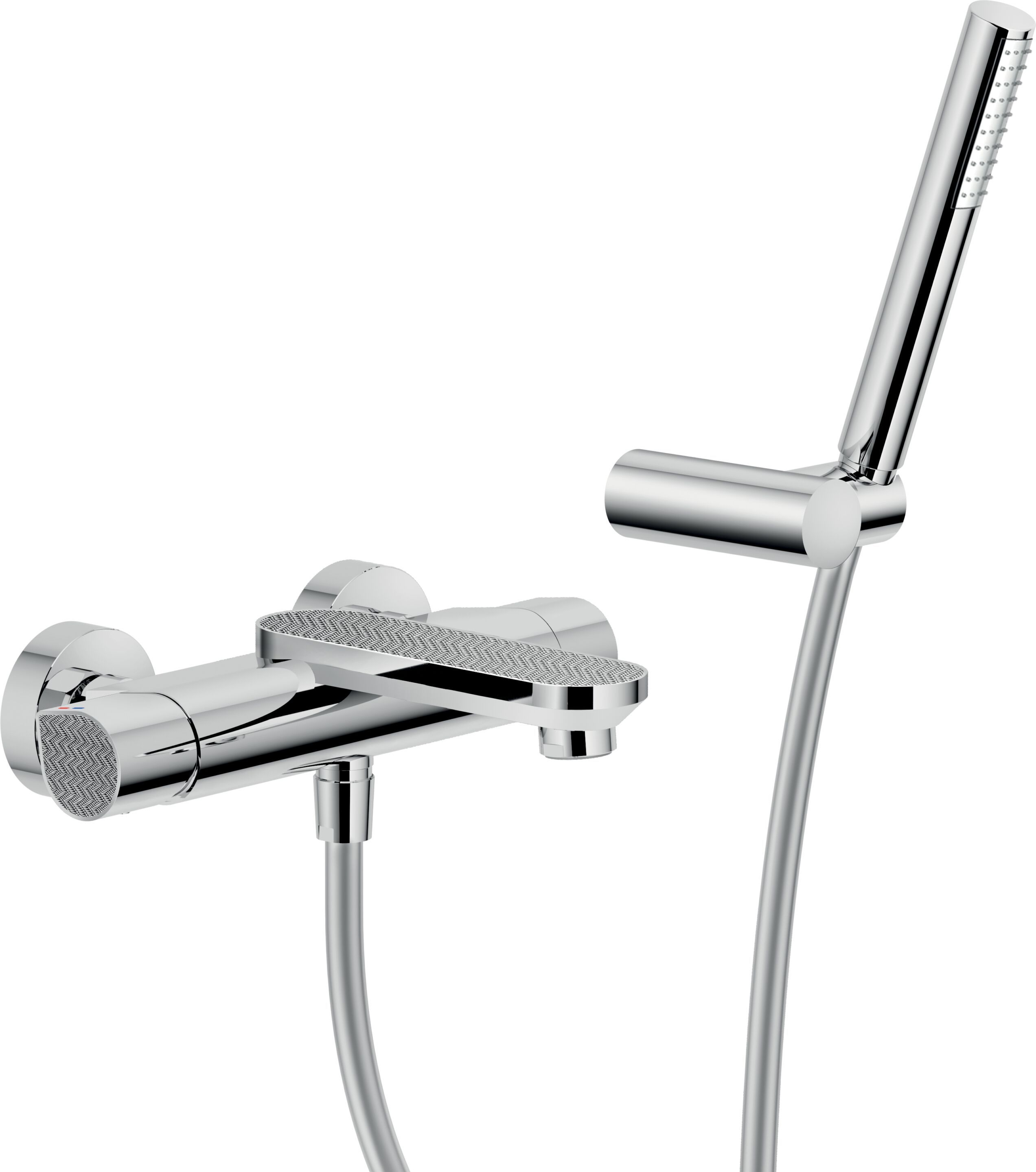 Однорычажный смеситель для ванны с ручным душем Nobili платье ARCH-00044620 - Вид №21