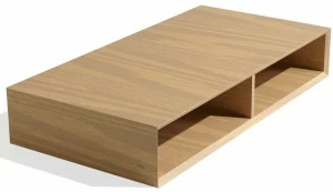 MissoniHome Прямоугольный журнальный столик из фанерованной древесины
