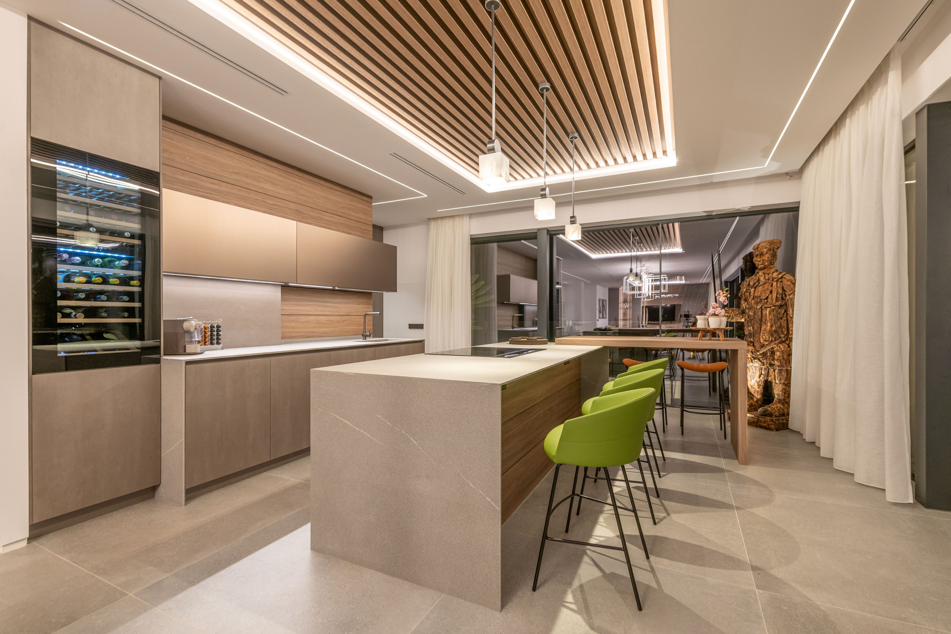 Полная система подвесного потолка Woodn Greenwood Woodn Modulatus ARCH-00042428 - Вид №5