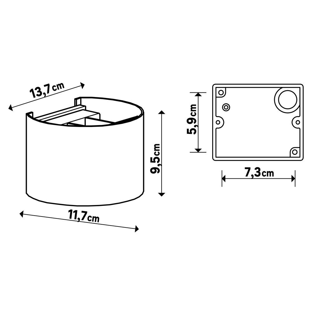 INSPIRE Roxb — светодиодный светильник с датчиком движения 84693000 STLM-0913016 - Вид №6