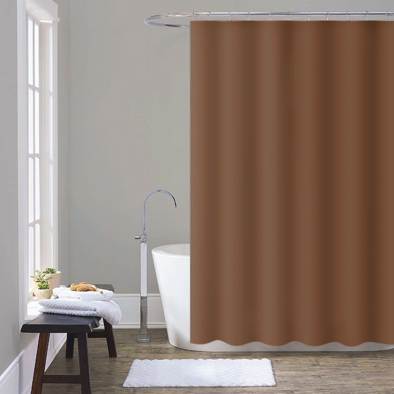 91041355 Шторка для ванной комнаты 200х180см цвет коричневый 13284 STLM-0454584 MELODIA DELLA VITA