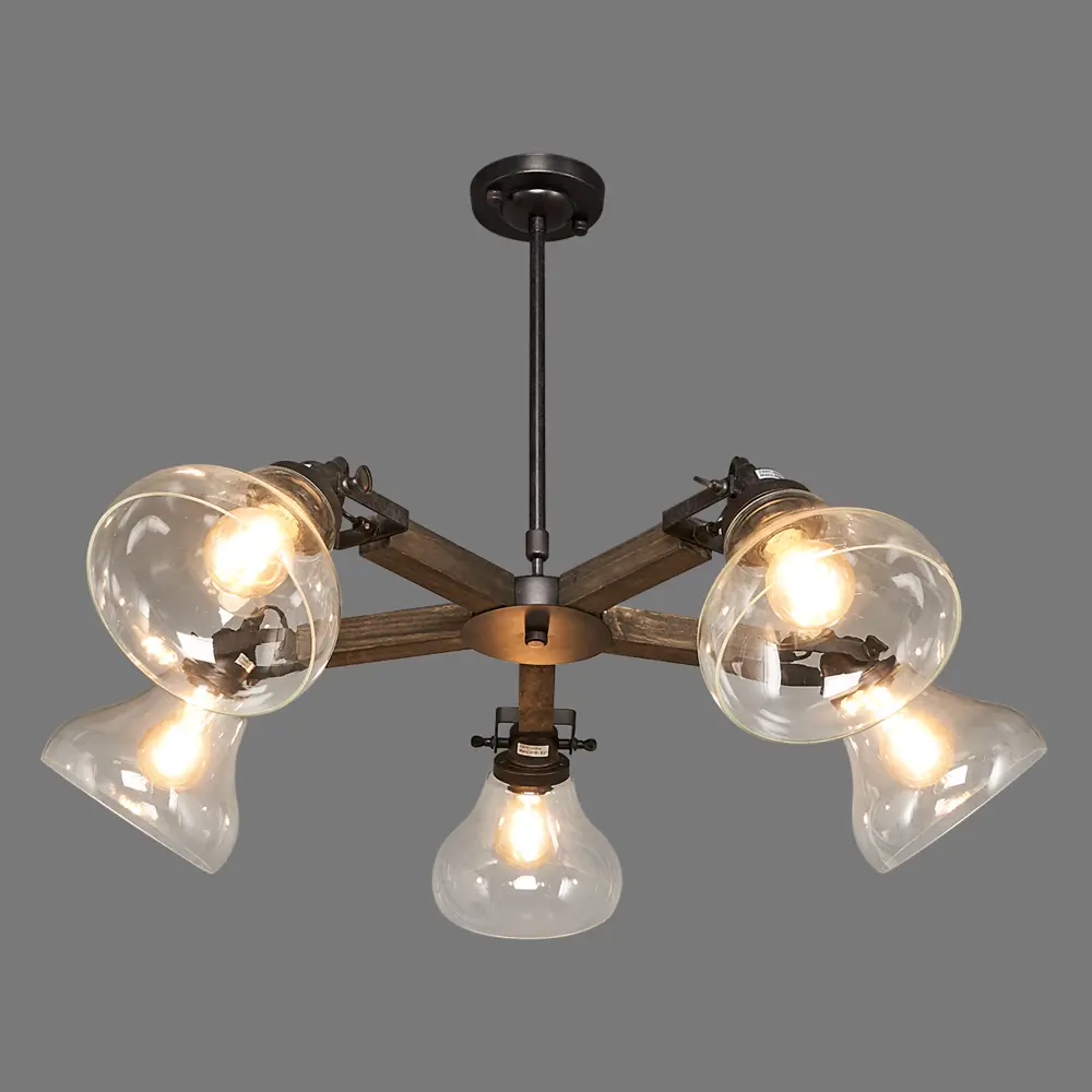 Люстра Maple 5xE27x40 Вт LAMPLANDIA STLM-2181622