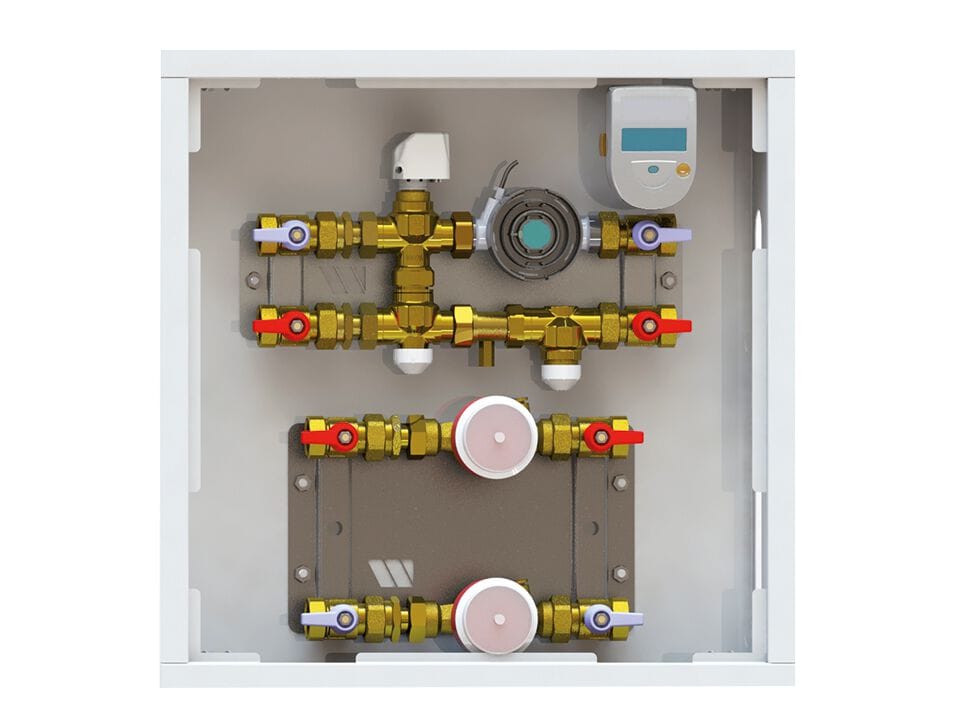 Модуль терморегуляции и измерения тепловой энергии WATTS Domocompact ARCH-00108317 - Вид №1
