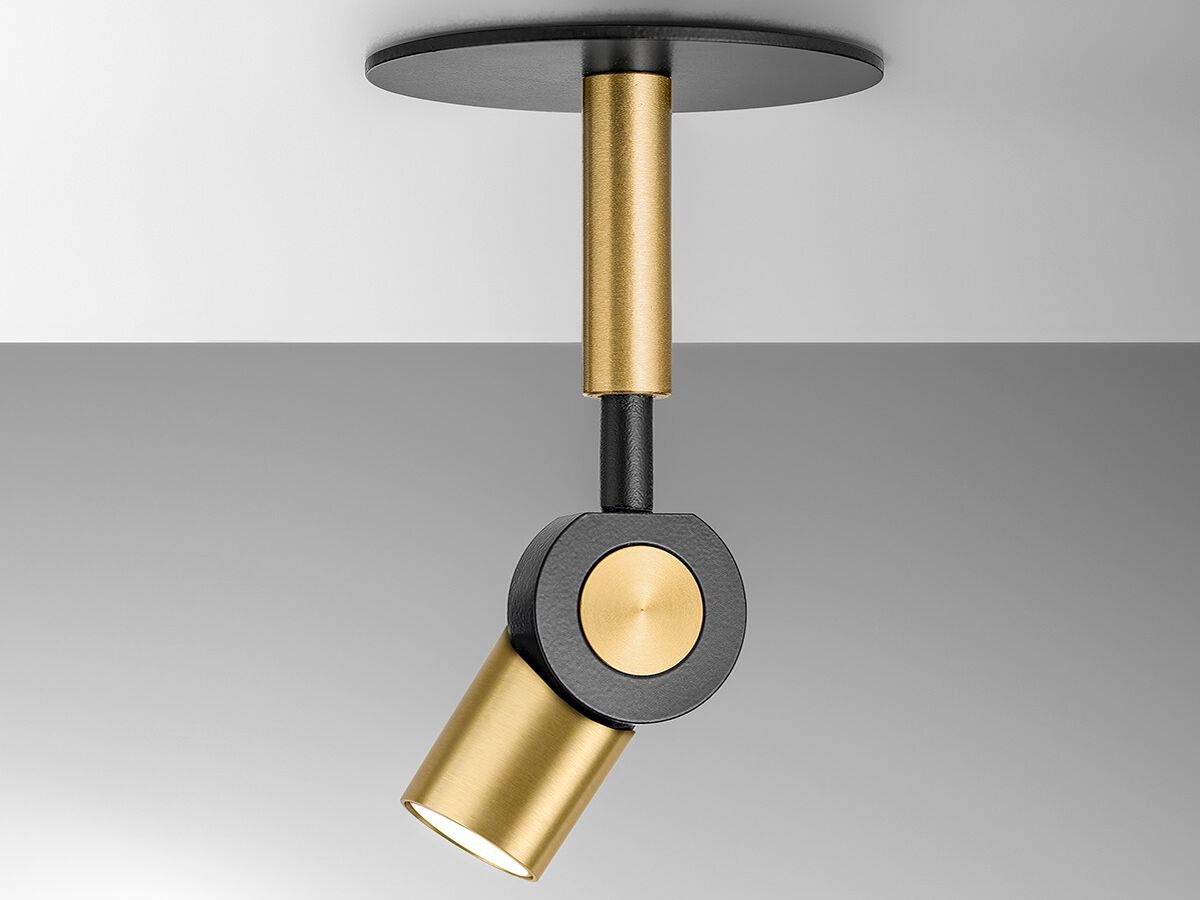 Металлический светодиодный потолочный светильник с регулируемой яркостью ZAVA NINO PLAFONE ARCH-00015089