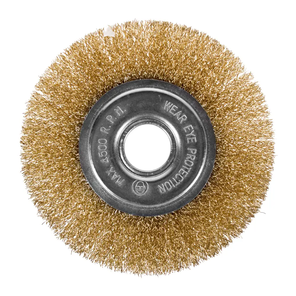 Щетка для УШМ дисковая Dexter 125 мм латунная STLM-2182104 - Вид №1