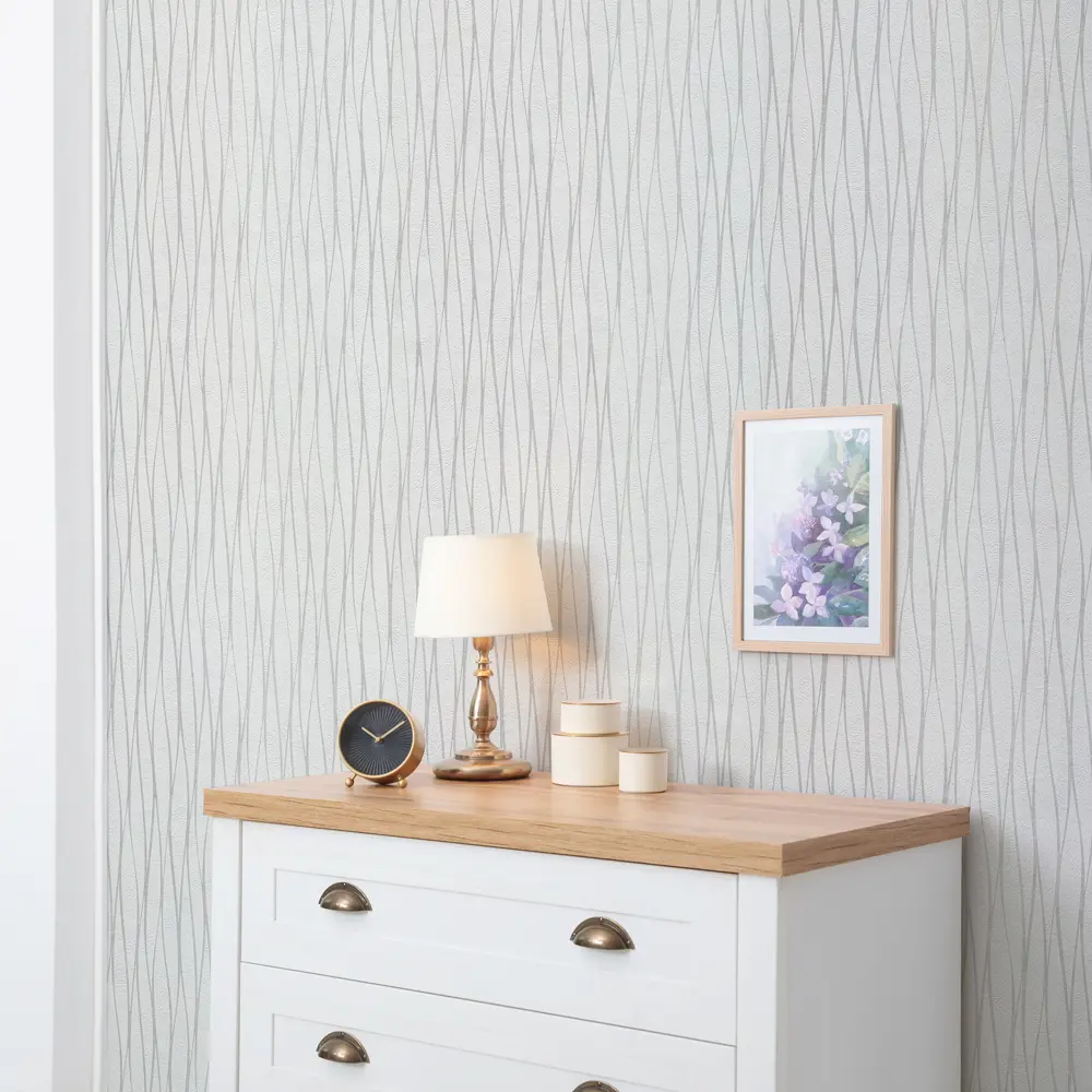 Обои флизелиновые Аспект Ру Флирт серые 1.06 м 30202-14 STLM-2069522 - Вид №3