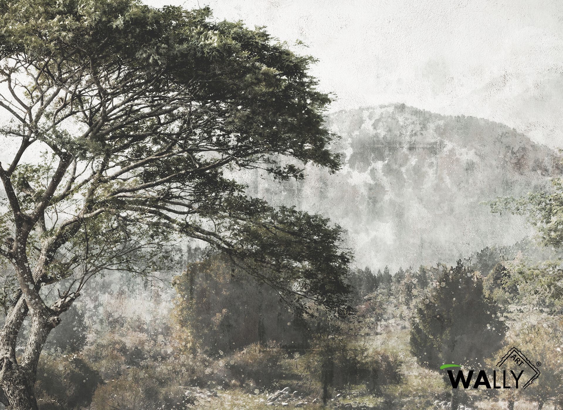 Моющиеся нетканые обои WALLYART Lacollection ARCH-00086905 - Вид №1