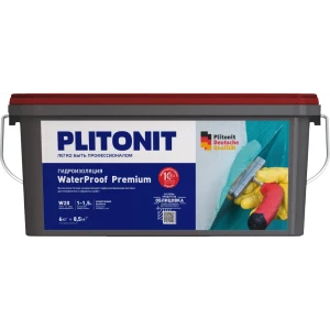 Мастика гидроизоляционная Plitonit Waterproof Premium 6 кг
