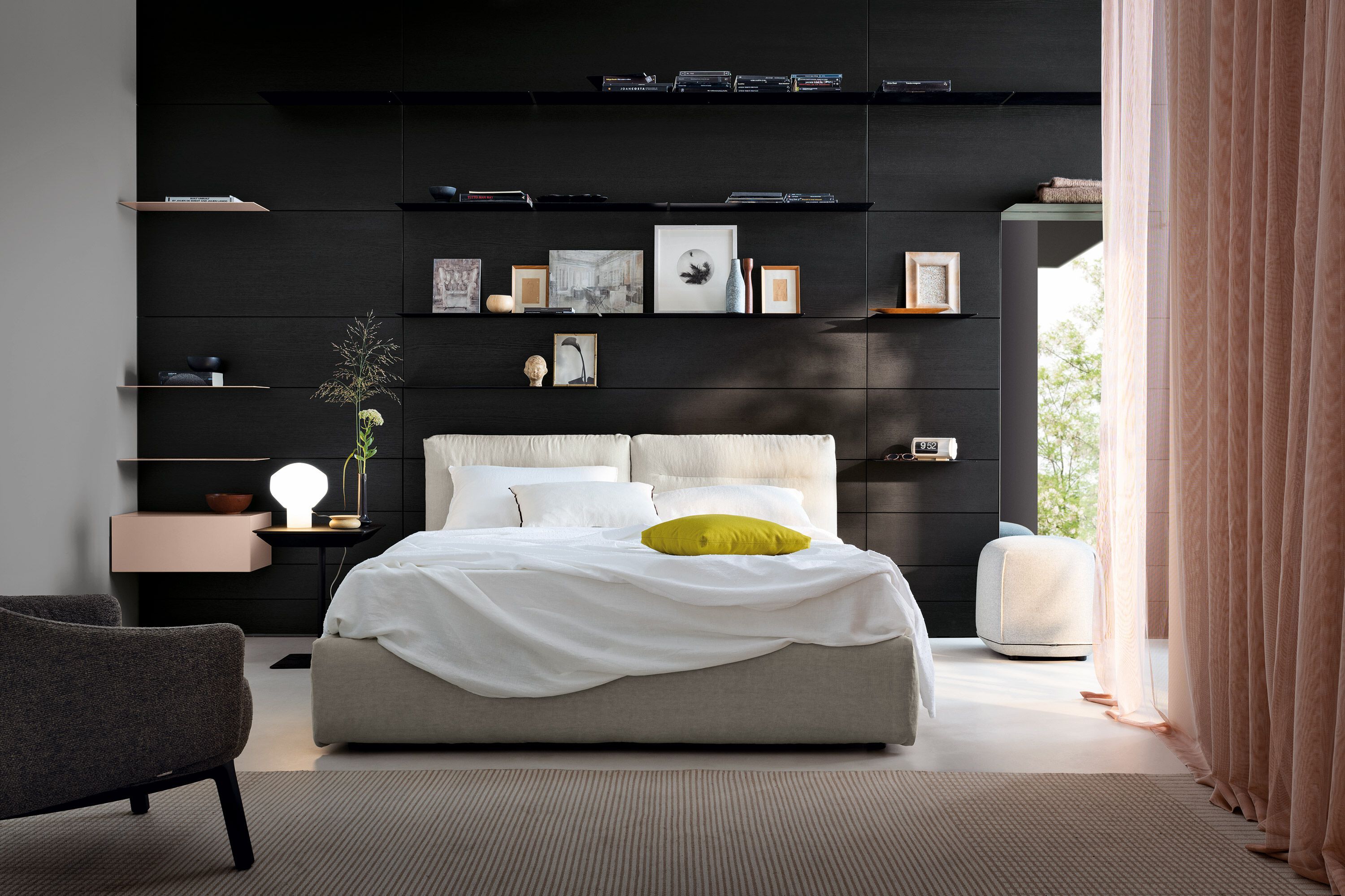 Обшивка из ткани, ламината и деревянных и металлических полок Kristalia Avenue ARCH-00090850 - Вид №8