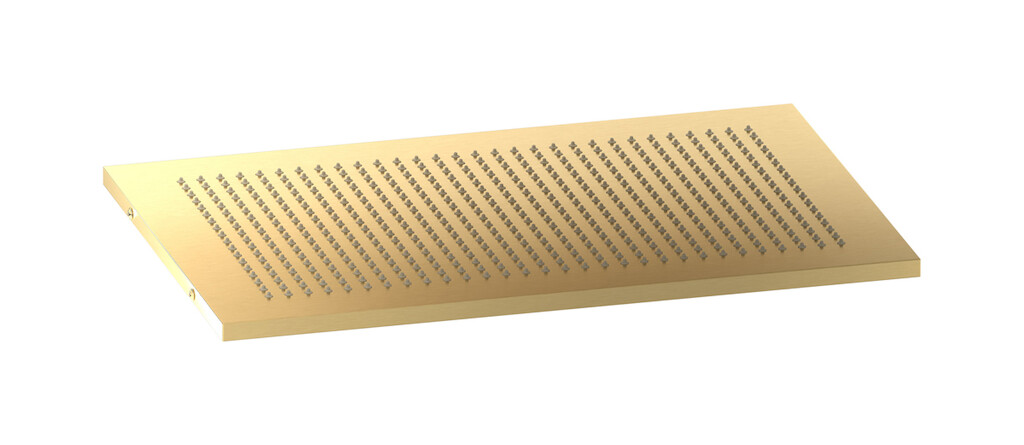 полувстраиваемая душевая лейка с дождевой струей WE ARE IB av520os Brushed Gold Aqua