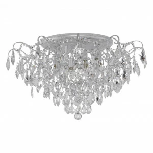 Потолочная люстра Favourite Pluvia 2448-9U FAVOURITE ДИЗАЙНЕРСКИЕ, PLUVIA 336762 Серебро;прозрачный