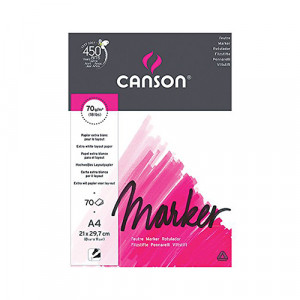 200297231 Альбом-склейка для маркеров Marker Layout 70 г/м2 70 л. А4 Canson