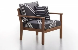Very Wood Садовое кресло Iroko с подлокотниками Capri