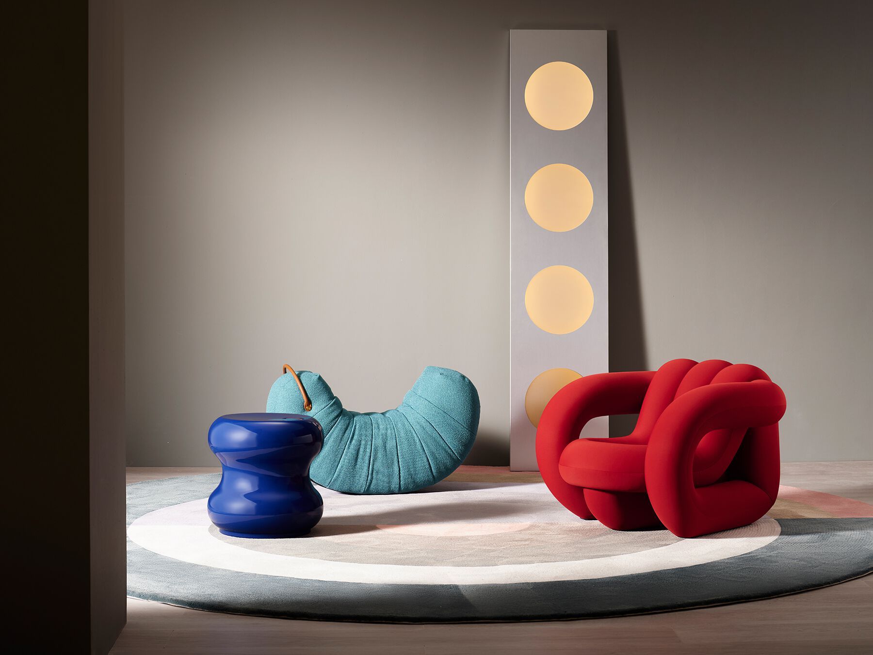 Тканевое кресло с подлокотниками HC28 maison TWISTY MINI ARCH-00129378 - Вид №8